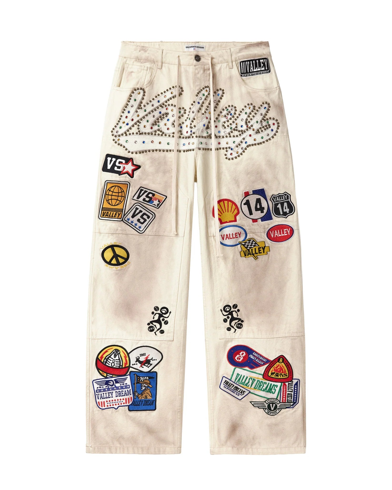 Vale Forever 1980S Painters Off White Cream Jeans – VIP Clothing 