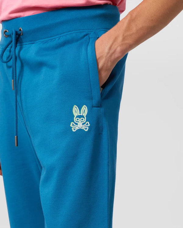 Psycho Bunny (Men's Aegean Sea Embroidered Bunny Sweatpant)
