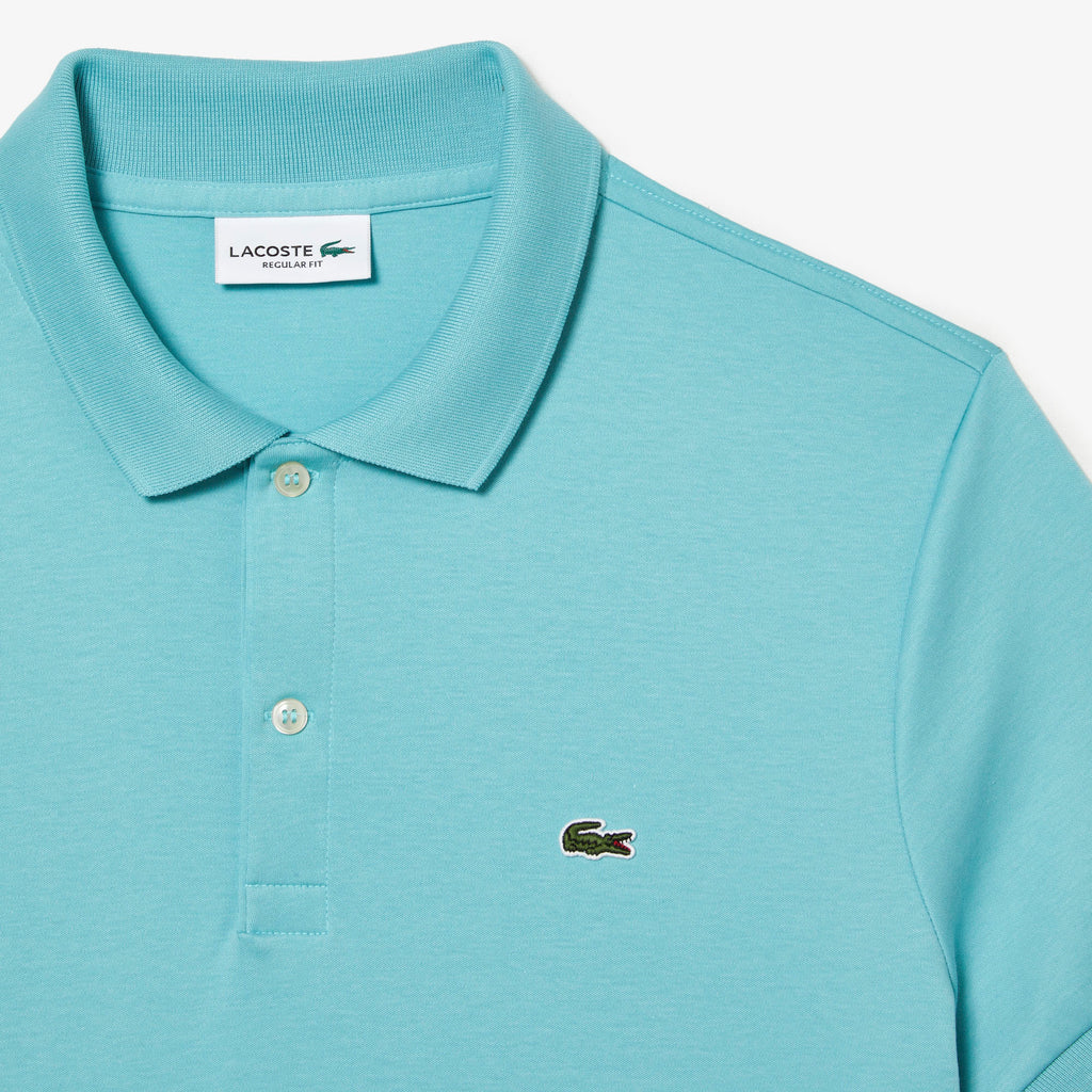 Lacoste (Men's turquoise regular fit ultra soft cotton jersey polo) – Vip  Clothing Stores