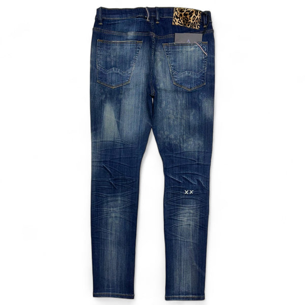 Cult of individuality (Blue cean punk skinny stretch jean)