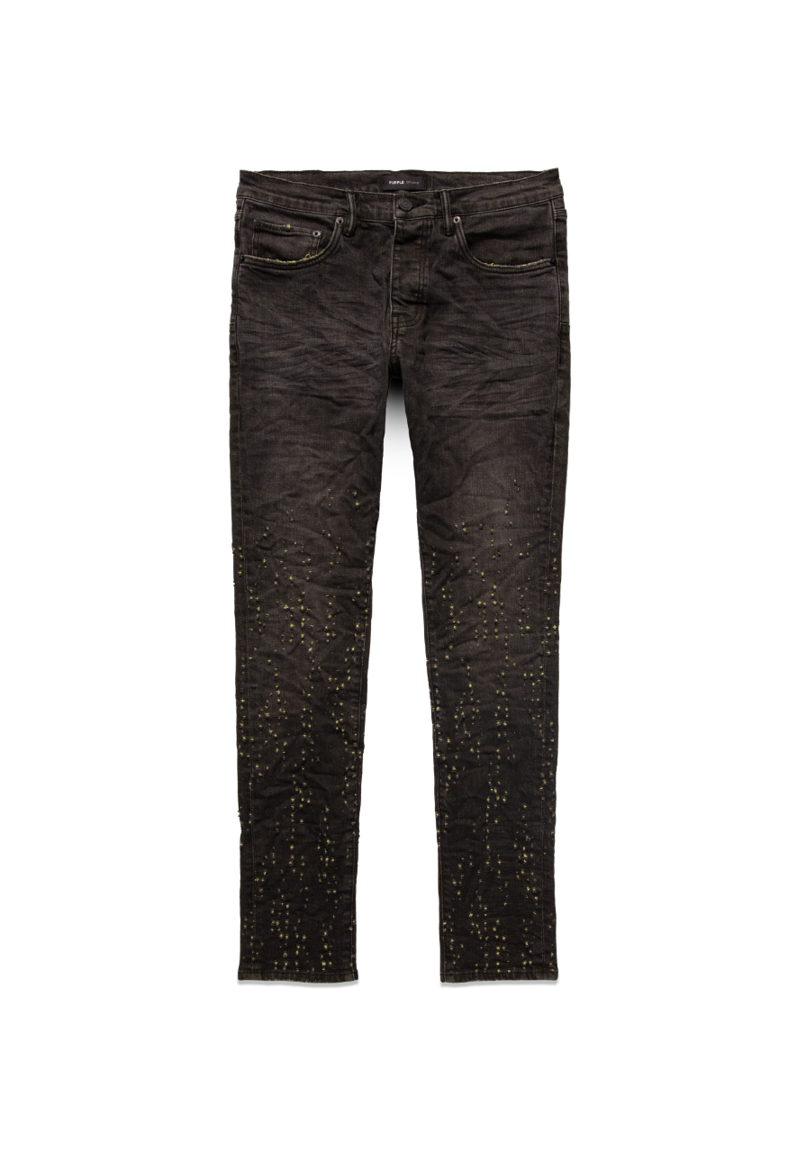 Purple brand (golden tint black jean)