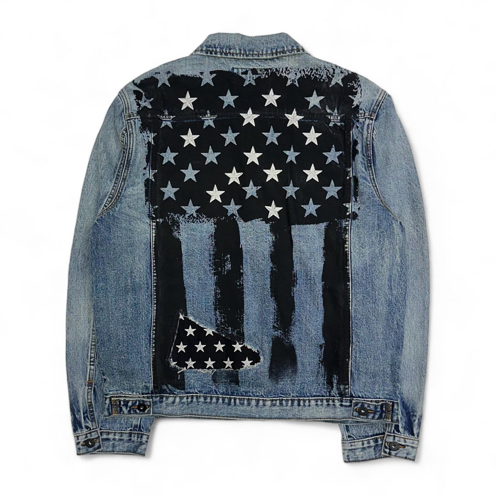 Cult of Individuality Type II Splatter Jacket - Large $249 on sale Retail