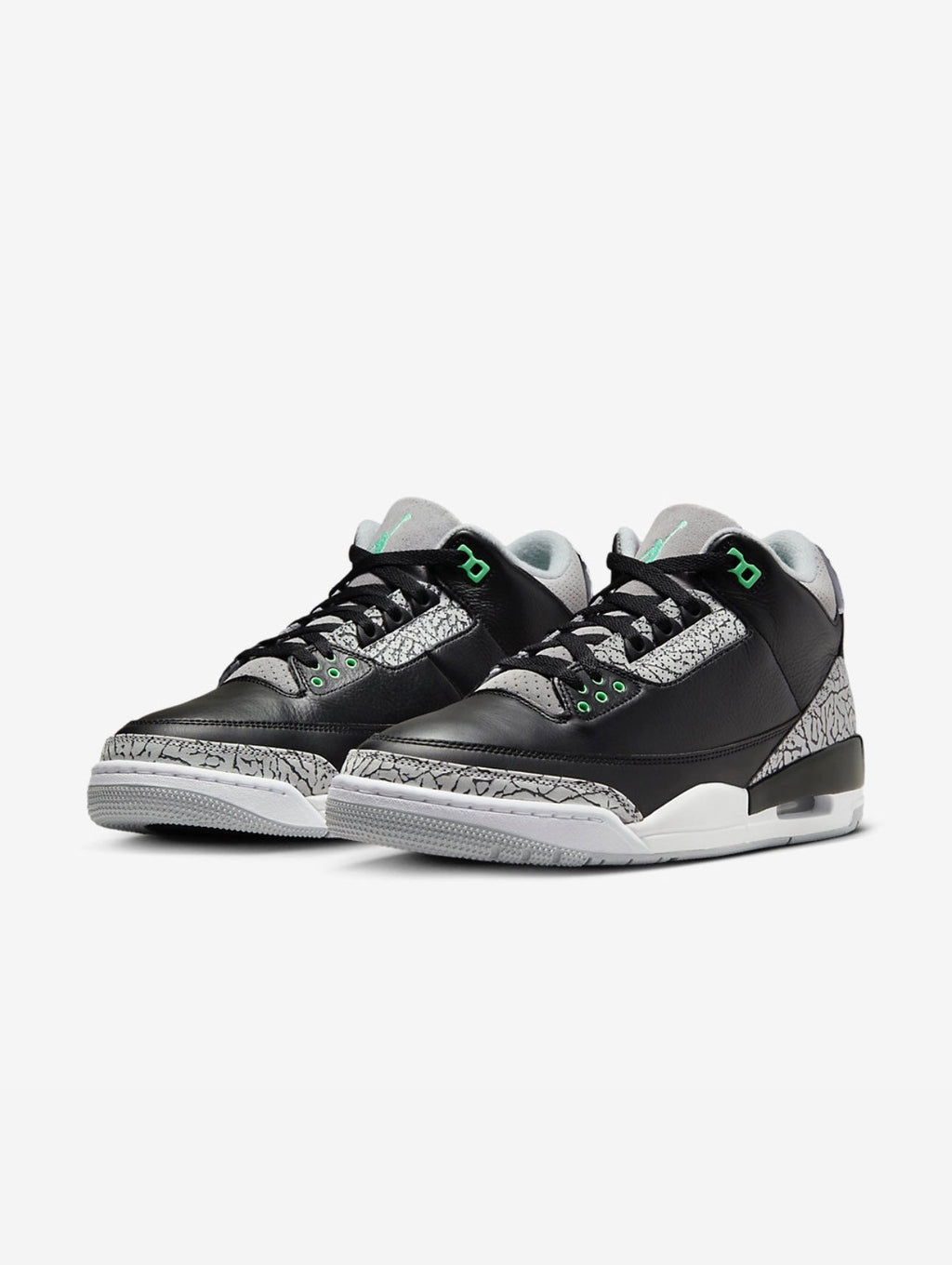 Nike Air Jordan 3 Retro Green Glow 28cm Nike Air Jordan 3 Retro Green Glow 28cm