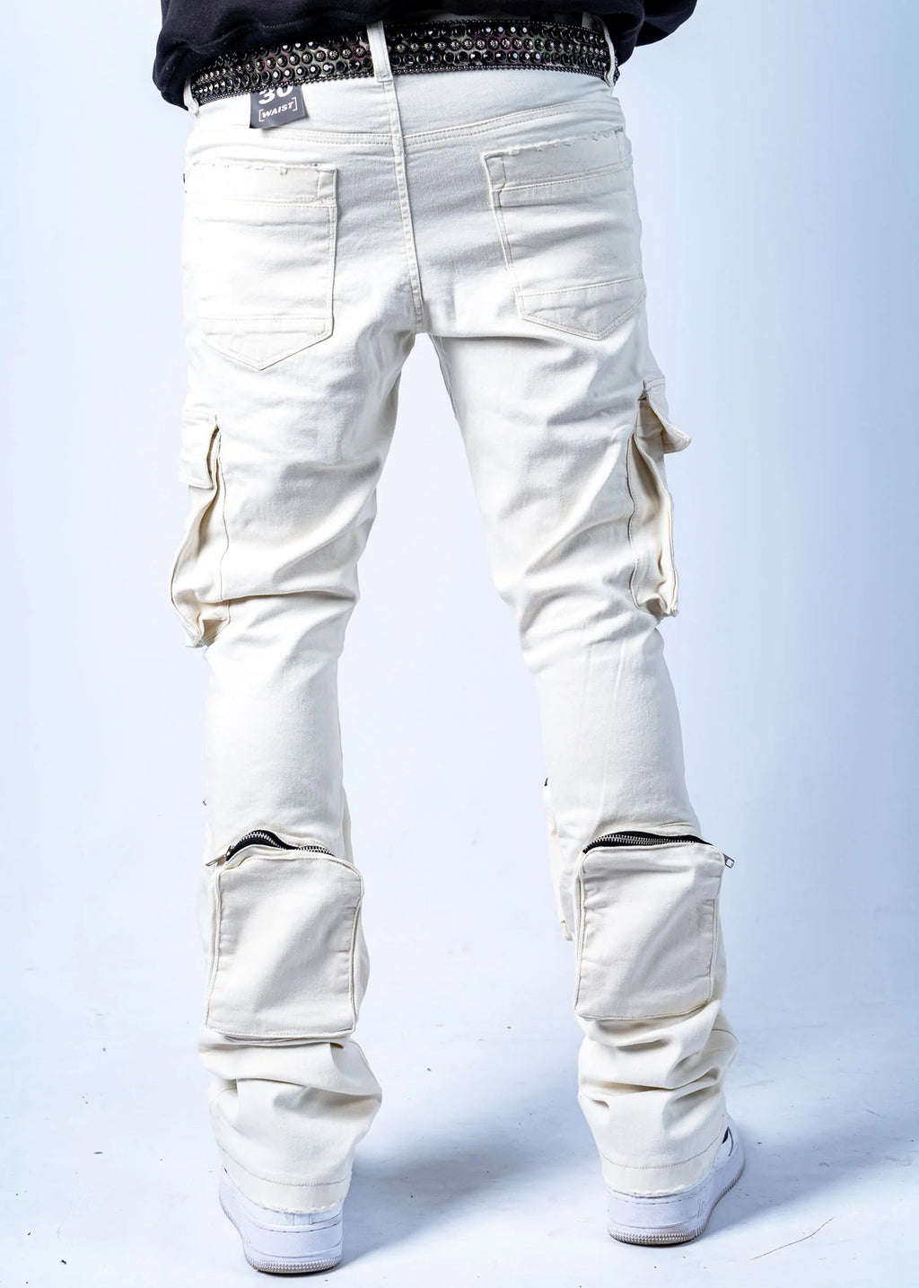 Ninefive (Venice Red Cargo Stacked Jeans) 32