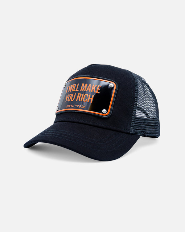 John hatter & CO ( black “I will make you rich hat)