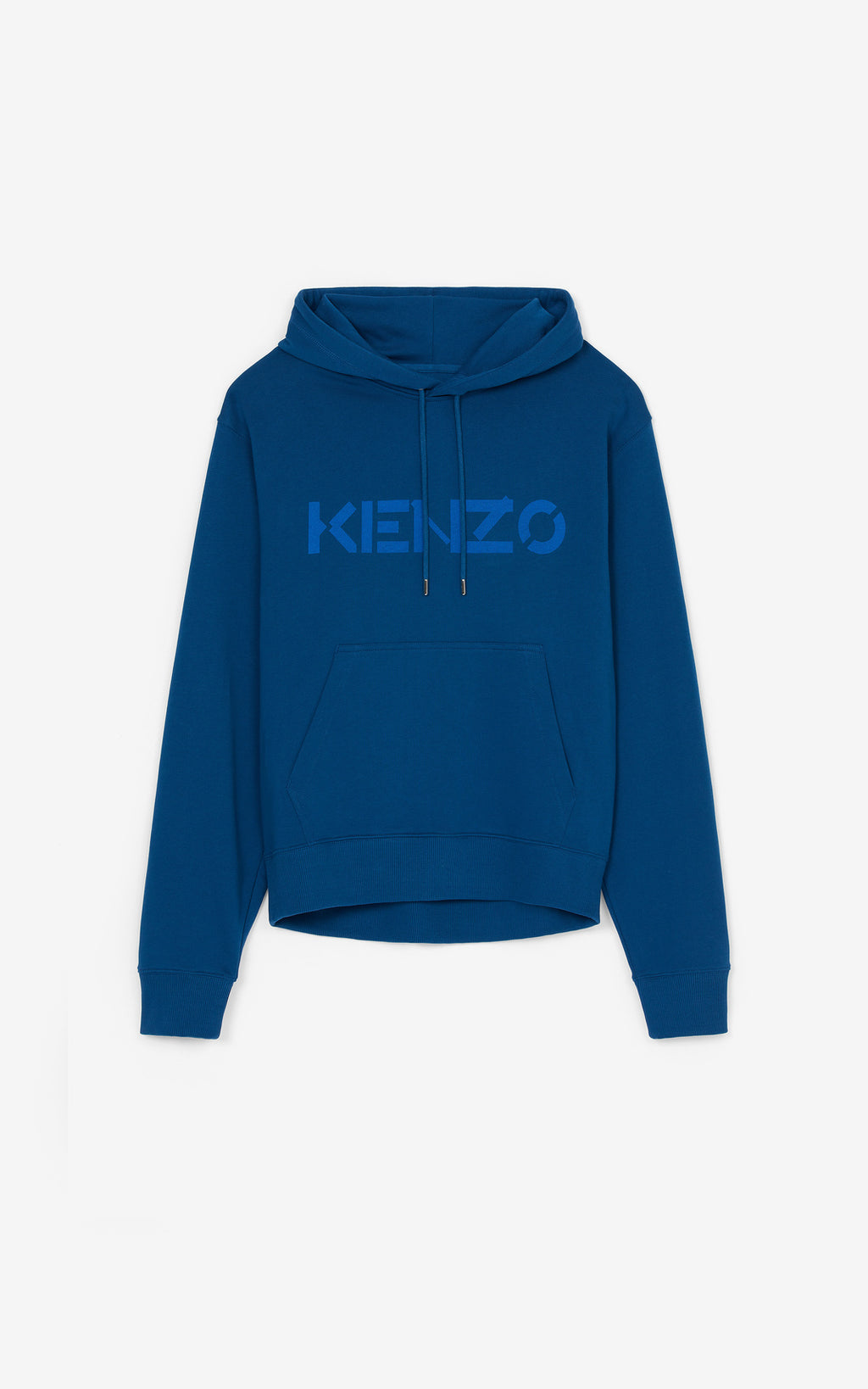 Kenzo blue kenzo logo hoodie