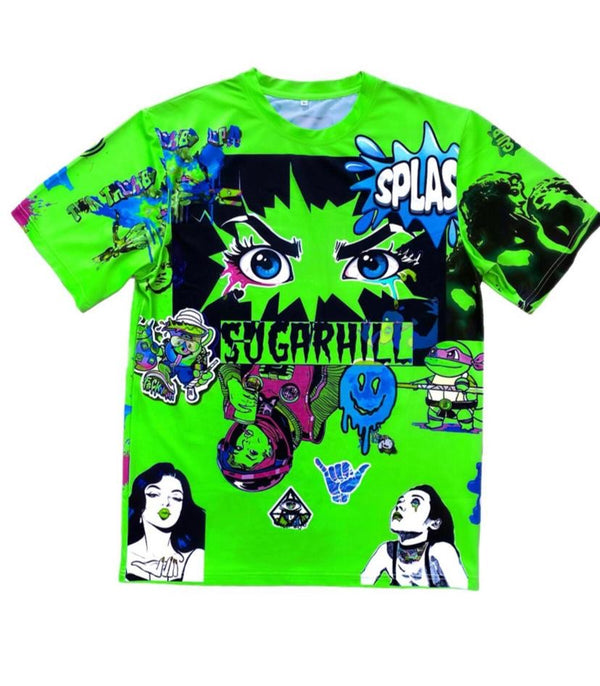 Sugar hill (green crewneck t-shirts)