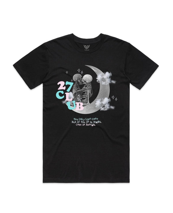 27Club (black the last kiss t-shirt)