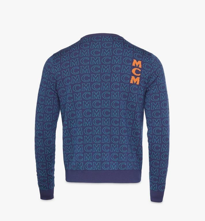 Monogram Sweater, blue