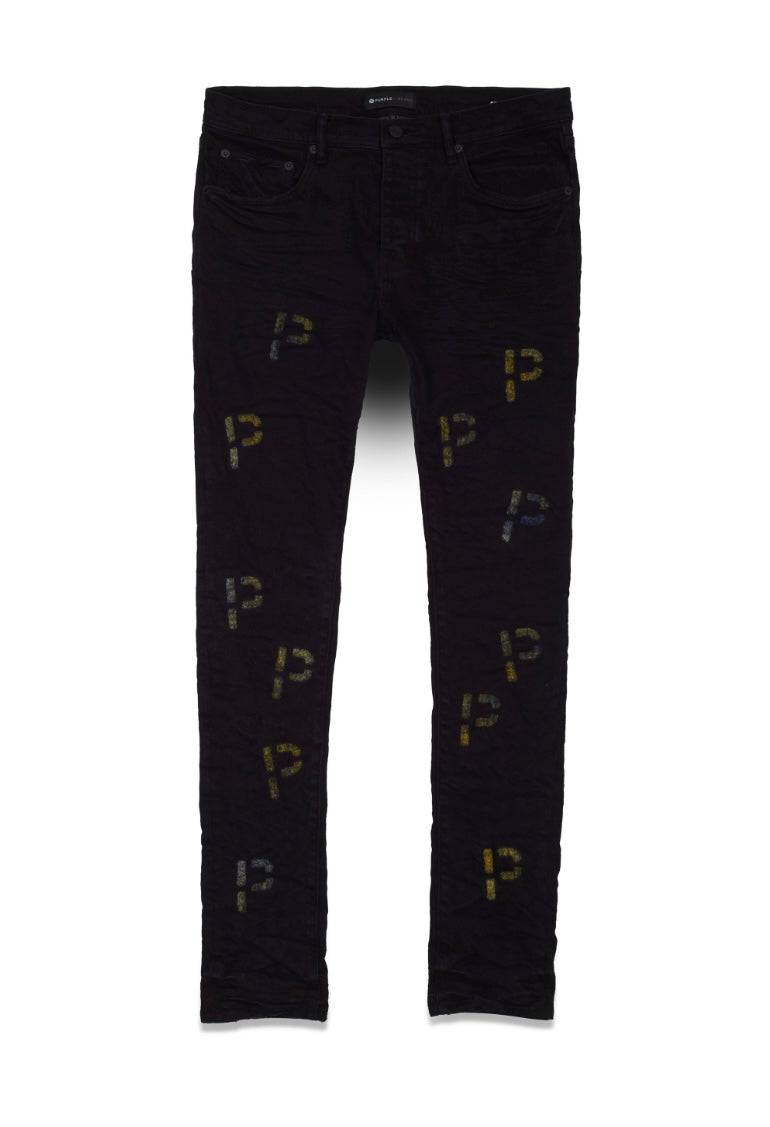Purple-Brand Jeans - Ripped Brown Spots Limited Edition - Indigo - P00 –  Dabbous
