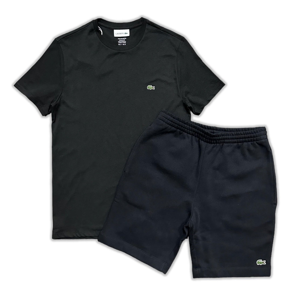 Lacoste Shorts And T Shirt Set Shop Lacoste Shorts And Shirt Set