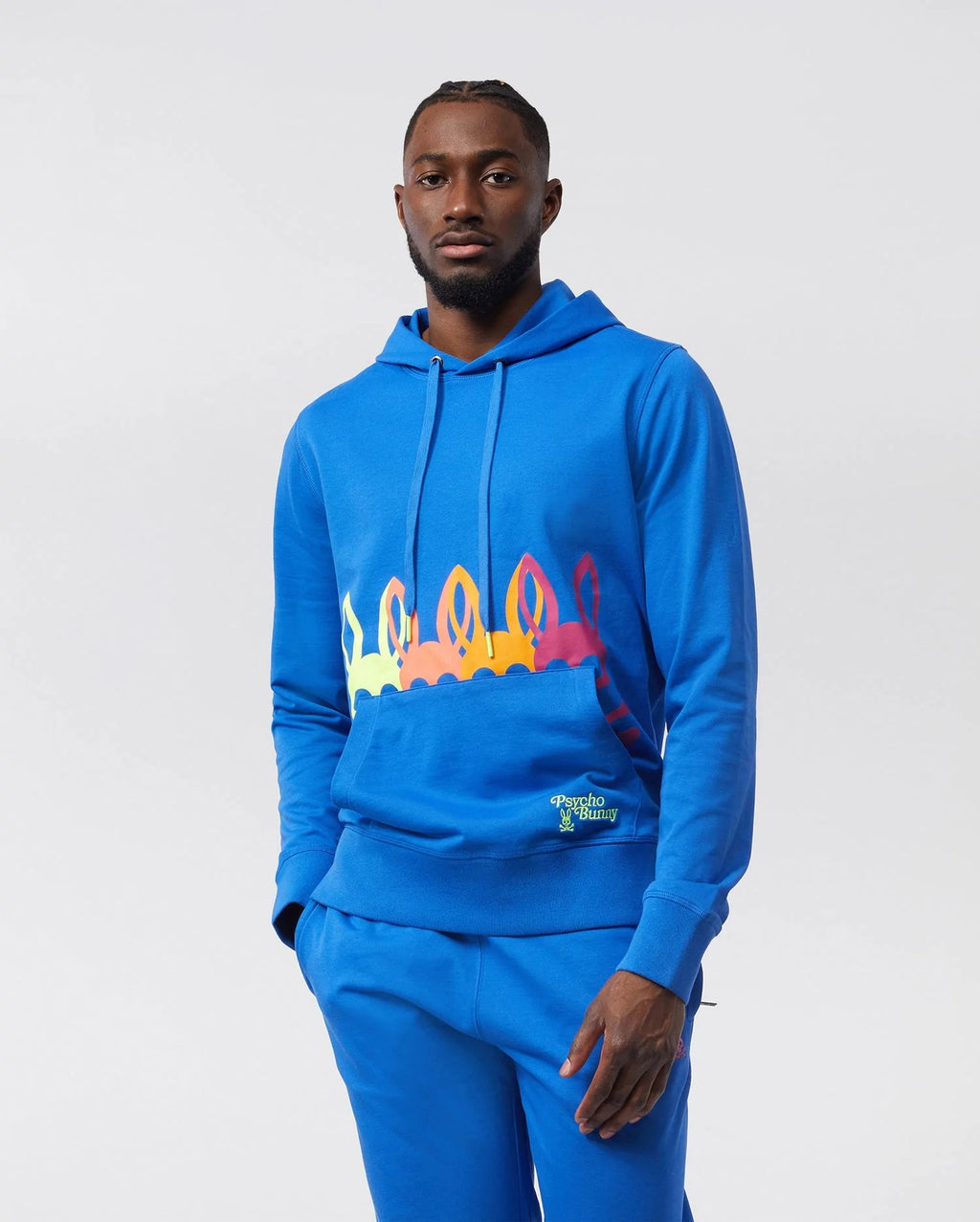 Psycho Bunny Med Hoodie Blue popular