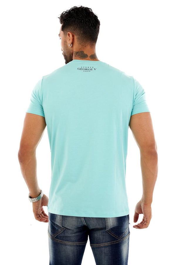 Avenue George (Turquoise "GV" T-Shirt)