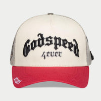 Godspeed Gs Forever Trucker Hat White/Red