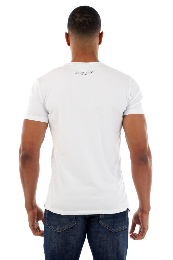 Avenue George (White/Silver "GV" T-Shirt)
