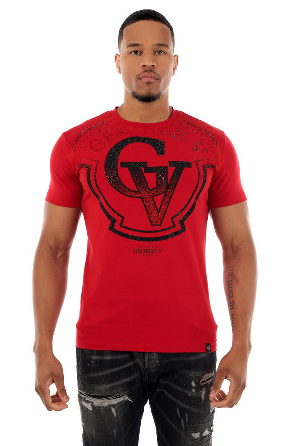 Avenue George (Red/Black "GV' T-Shirt)