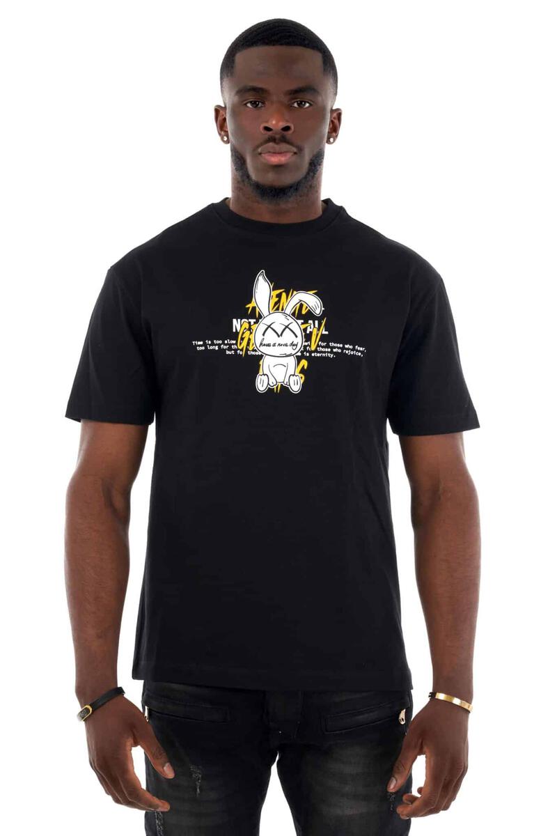 Avenue George (Black/Yellow "Not mad at all" T-Shirt)