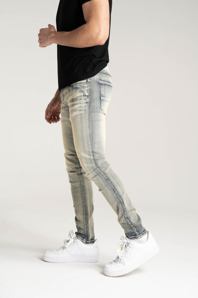 Spark Basic Stretch Jeans Rustic Blue