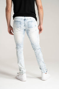 Spark Basic Stretch Jeans Bleach Blue