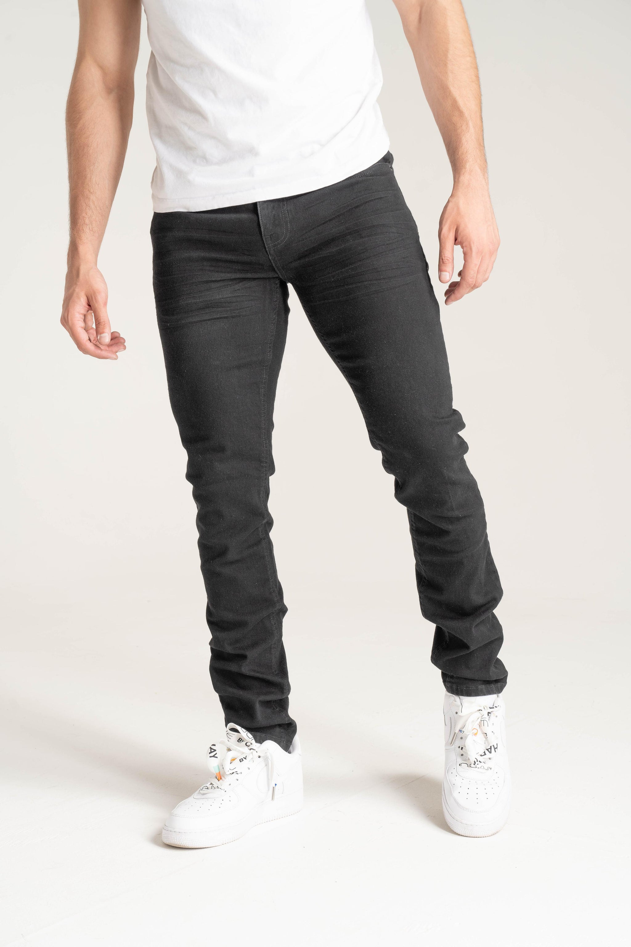Spark Basic Stretch Jeans Jet Black