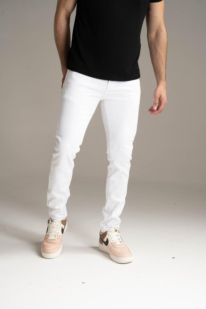 Spark Basic Stretch Jeans white