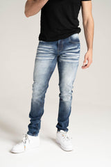 Spark Basic Stretch Jeans Mid Sand Blast