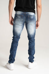 Spark Basic Stretch Jeans Mid Sand Blast