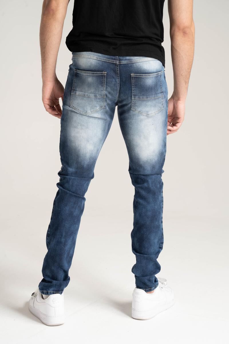 Spark Basic Stretch Jeans Mid Sand Blast