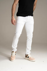 Solutus premium stretch jeans white
