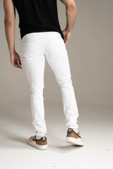 Solutus premium stretch jeans white