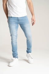 Solutus premium stretch jeans light blue