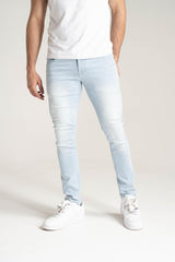 Solutus premium stretch jeans Snow ice