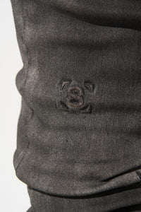 Serenede STEAM Jeans Grey Wax-Coated