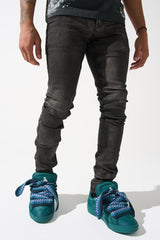 Serenede STEAM Jeans Grey Wax-Coated