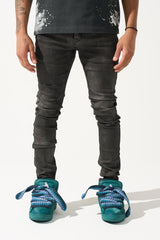 Serenede STEAM Jeans Grey Wax-Coated