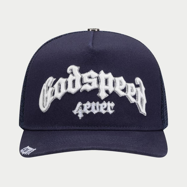 Godspeed GS Forever Trucker Hat Midnight Navy