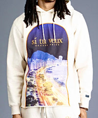 Si tu veux (Heather Oatmeal riviera flare jogging set)