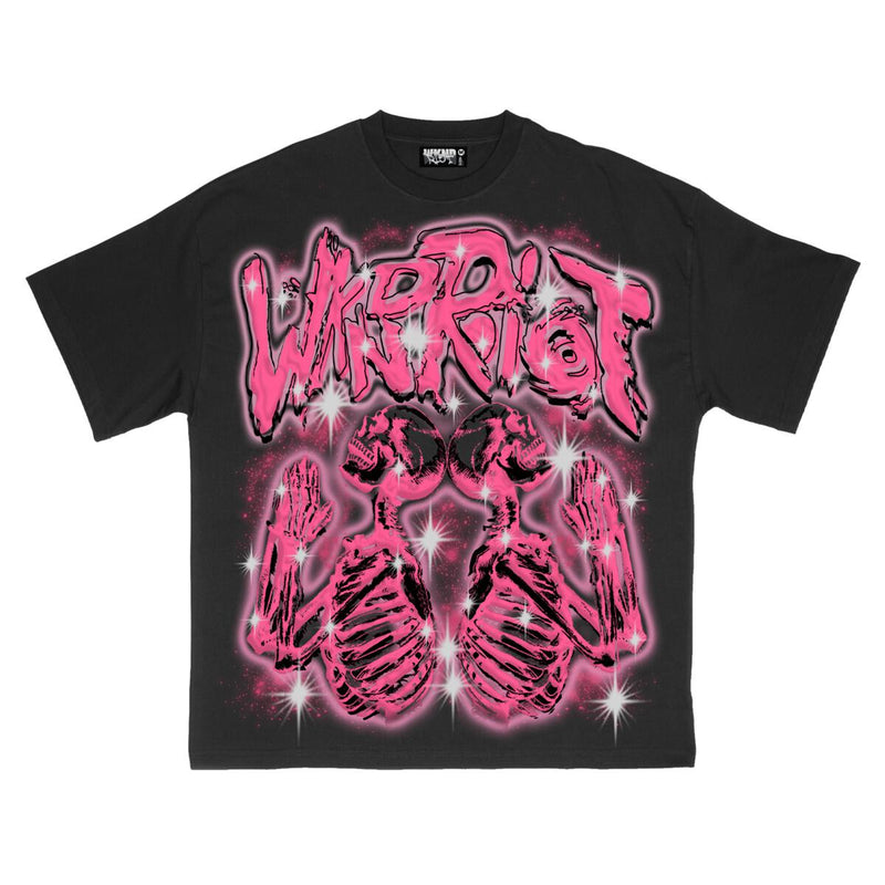 Wknd Riot (Black "Skeleton Prayer" T-Shirt)