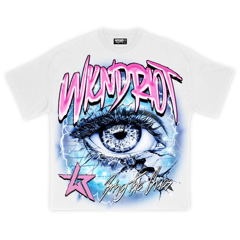 Wknd Riot (White "Glass Eye" T-Shirt)