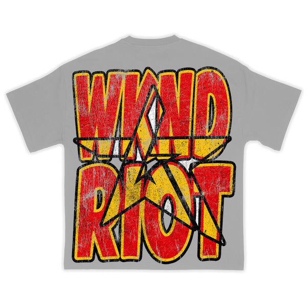 Wknd Riot (Grey "Riot Till The End" T-Shirt)
