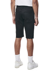 Smoke Rise 12" Slim Essential Jean Shorts – Jet Black