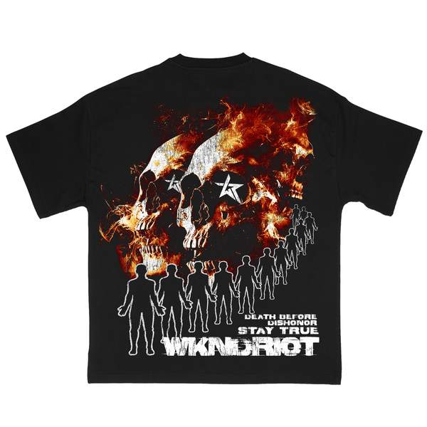 Wknd Riot (Black 'Stay True' T-Shirt)