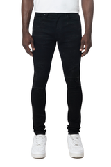 Smoke Rise Distressed Rip & Repair Jeans Jet Black