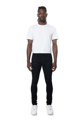 Smoke Rise Distressed Rip & Repair Jeans Jet Black