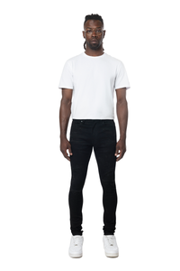 Smoke Rise Distressed Rip & Repair Jeans Jet Black