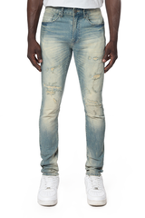 Smoke Rise Vintage Washed Jeans Munich Blue