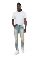 Smoke Rise Vintage Washed Jeans Munich Blue