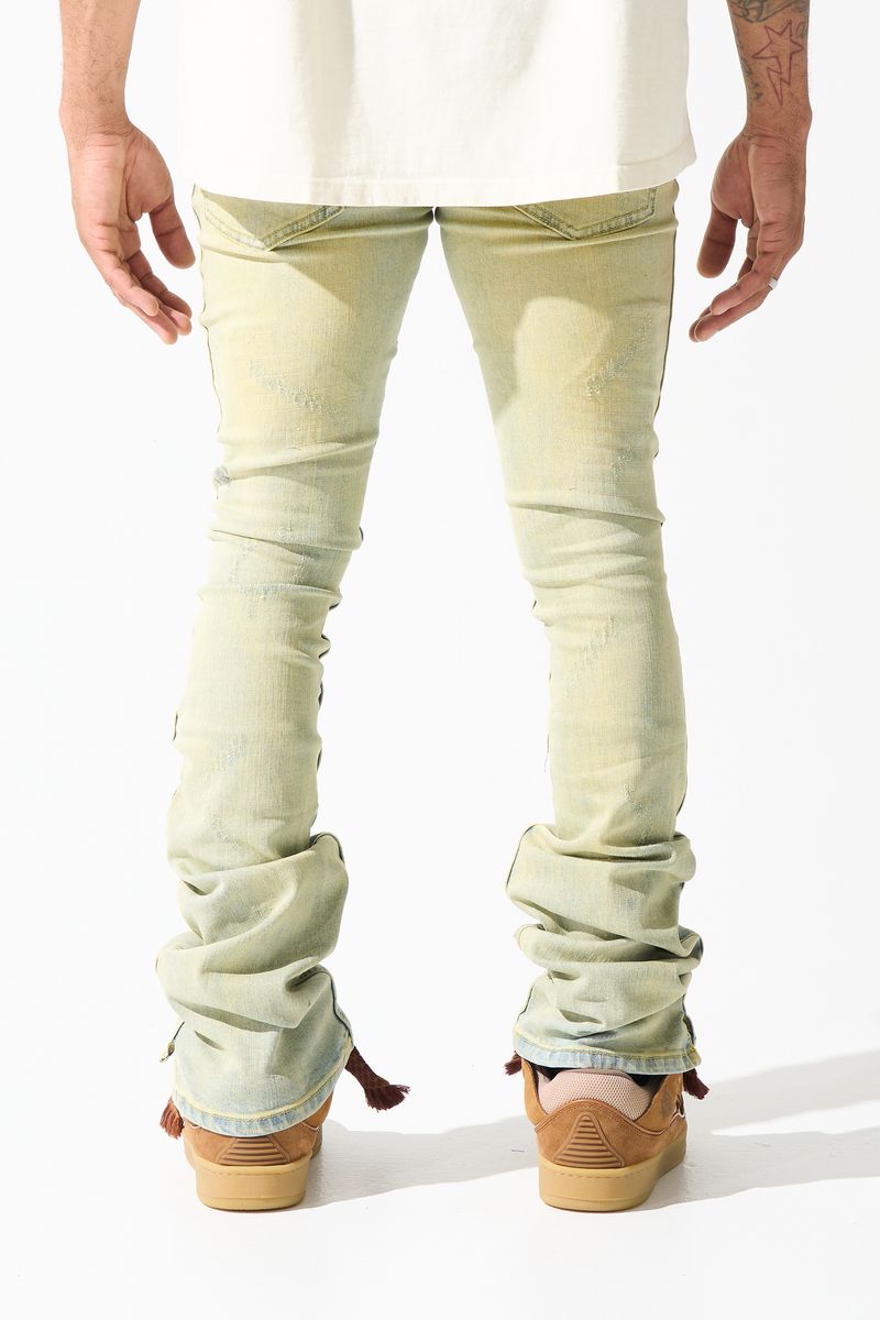 Serenede Earth tierra stacked jean