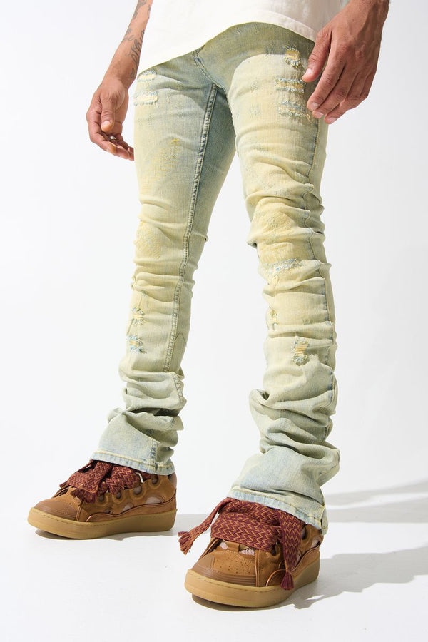 Serenede Earth tierra stacked jean