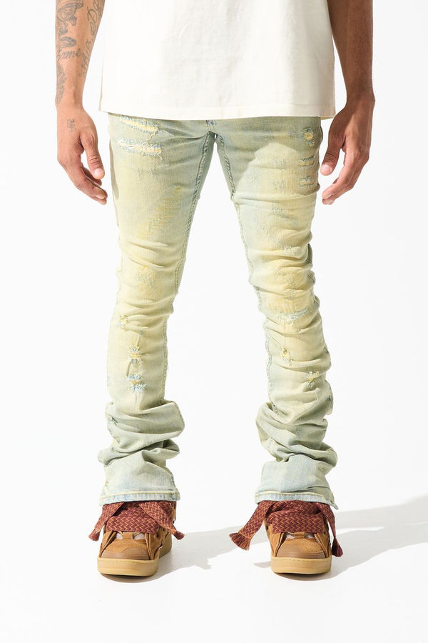 Serenede Earth tierra stacked jean